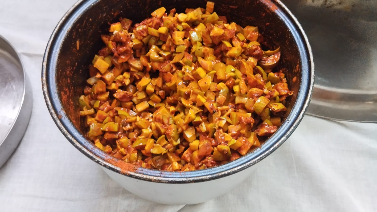 Tender Mango Pickle (Kanni Manga) — homemade Kerala pickle